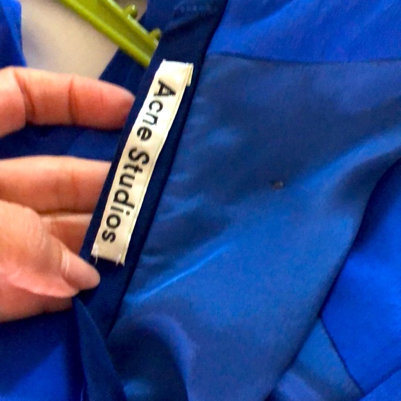 Acne dress cobalt blue - Picture 6 of 6